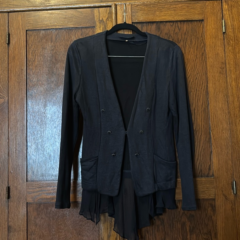 Open front cardigans